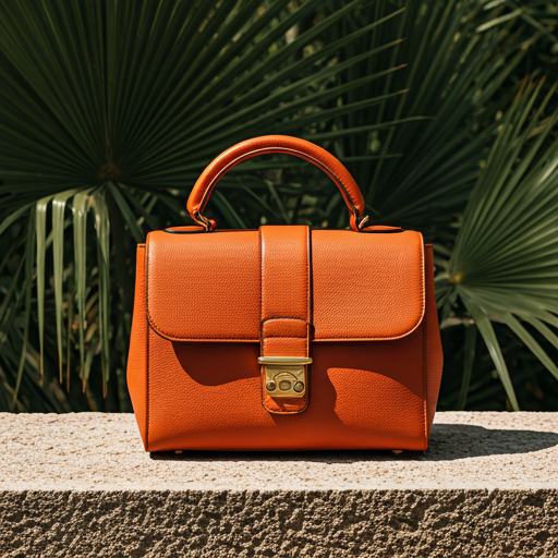 Structured leather bag — a formality anchor