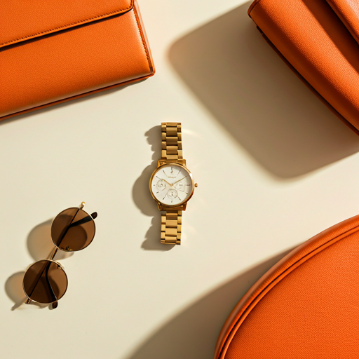 Accessories flatlay